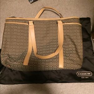 Coach diaper bag